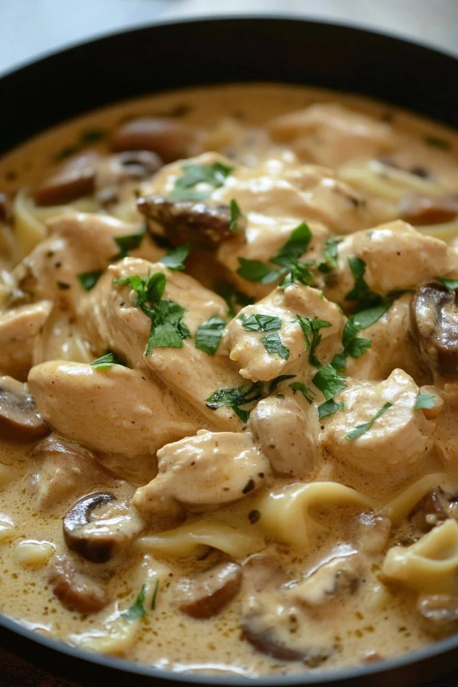 Pollo Stroganoff