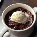 Brownie de Chocolate en Taza