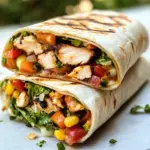 Burrito de Pollo a la Parrilla con Aderezo Chipotle Ranch