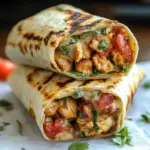 Burrito de Pollo a la Parrilla con Aderezo Ranch de Chipotle