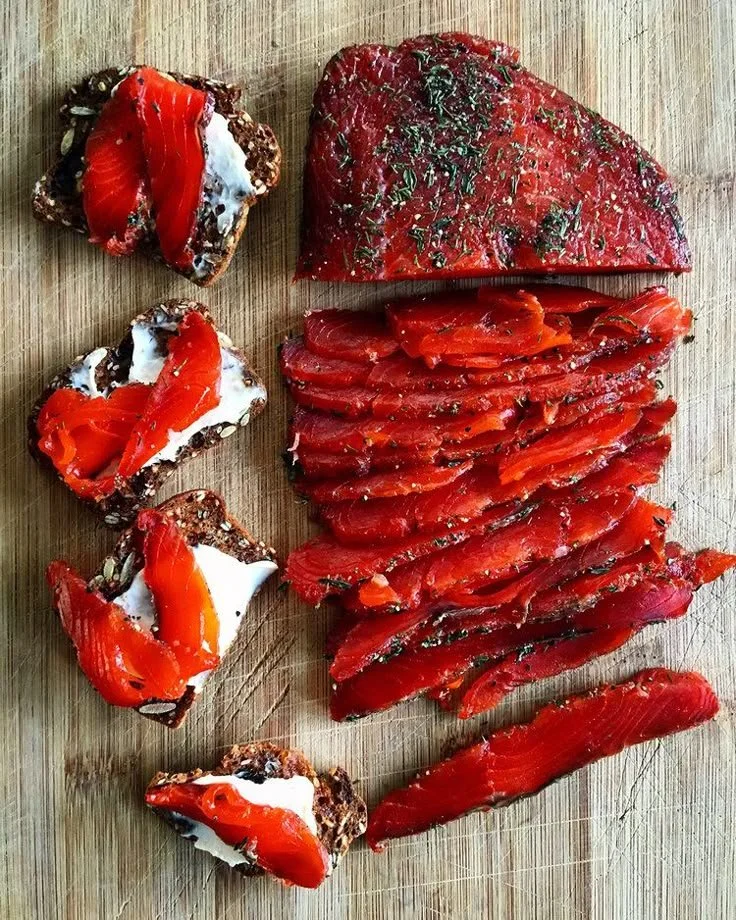 Gravlax de Salmón Salvaje de BC Simple — Salmón de BC