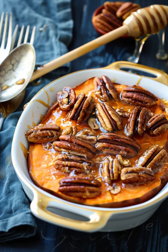 Camote Especiado Con Glaseado de Miel Canela y Nuez Tostada - ¡Explota tu paladar con este manjar!