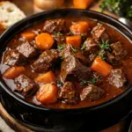 Carne de Ternera Estofada con Cerveza