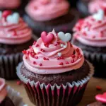 Cupcakes del Día de San Valentín
