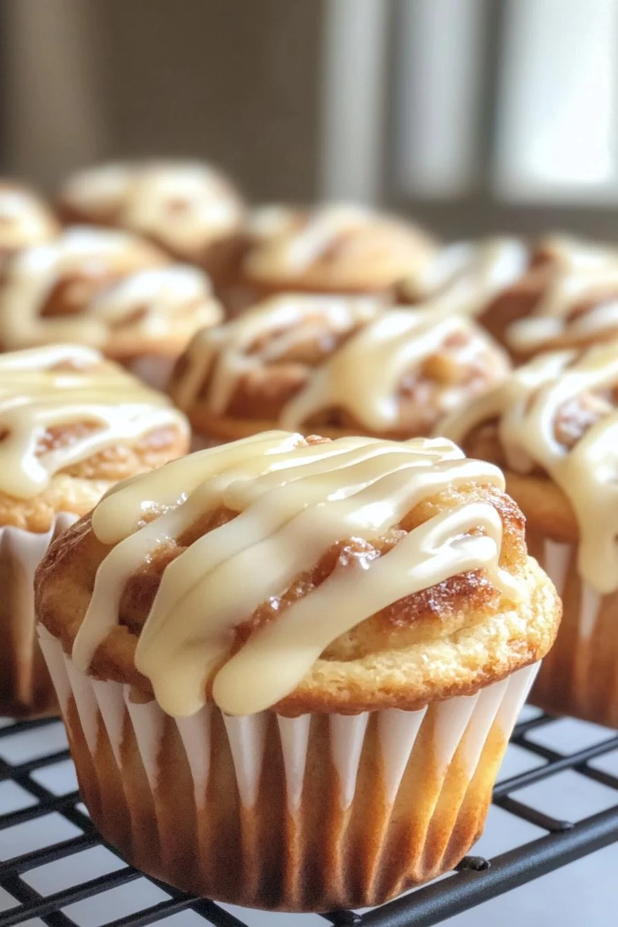 Muffins de Rollo de Canela