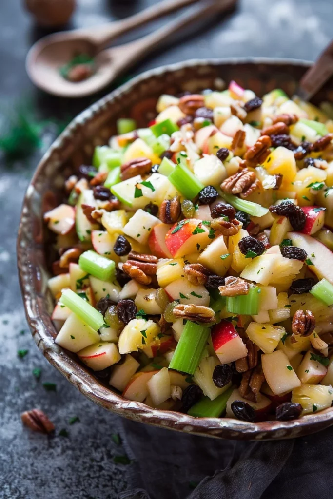 Ensalada Navideña de Manzana: ¡Sabor Explosivo para tu Festín!