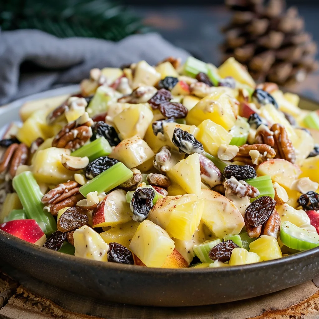 Ensalada Navideña de Manzana