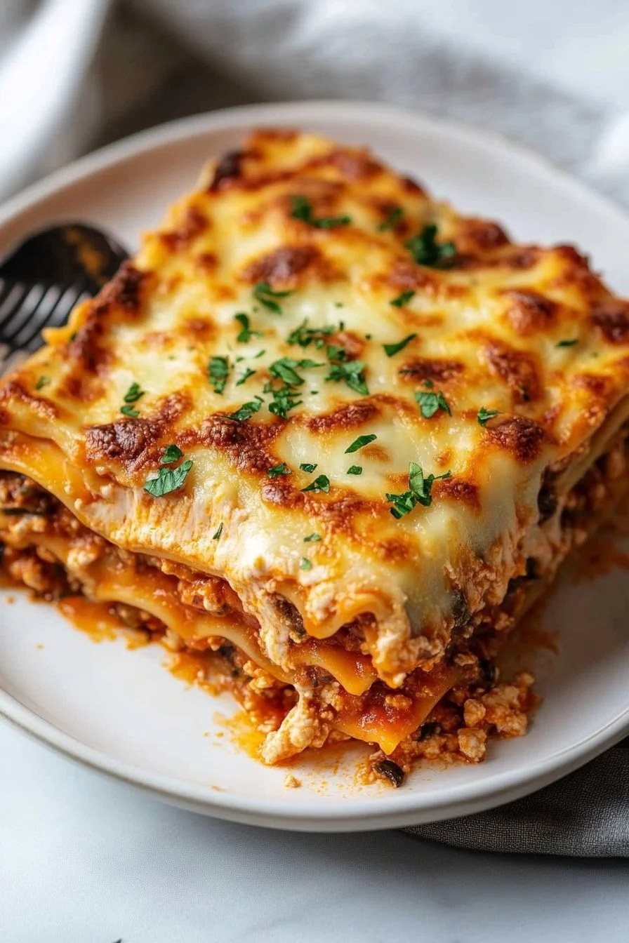 Lasaña de Queso