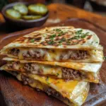 Hamburguesa Quesadilla Sizzling Blackstone