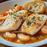 Merluza en Salsa Marinera