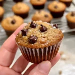 Muffins de Avena con Chispas de Chocolate
