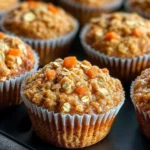 Muffins de Avena y Zanahoria