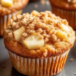 Muffins Divinos de Manzana y Canela con Streusel