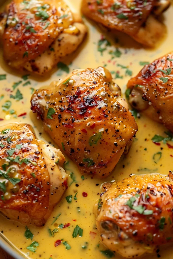 Muslos de Pollo a la Coca-Cola con Mostaza - ¡Sabor Explosivo en Cada Bocado!