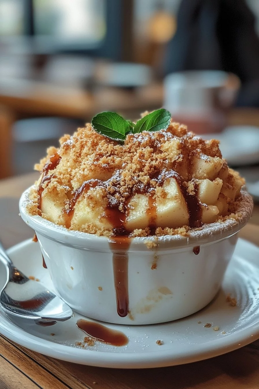 Pastel de Manzana Crumble