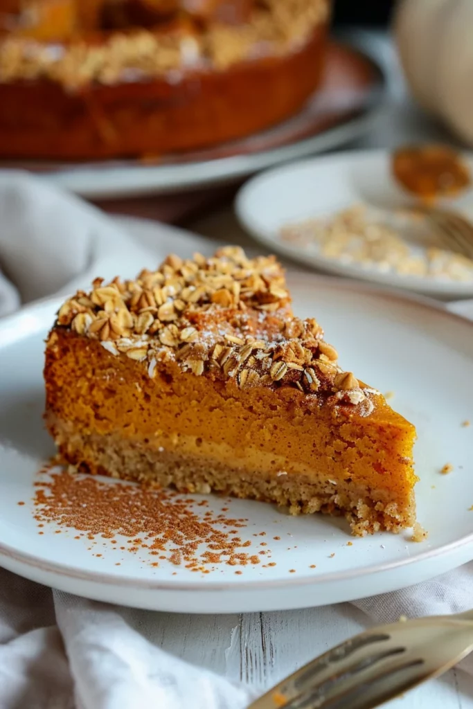 Pastel de Calabaza y Avena Sin Harina: ¡Sabor Intenso y Nutritivo!