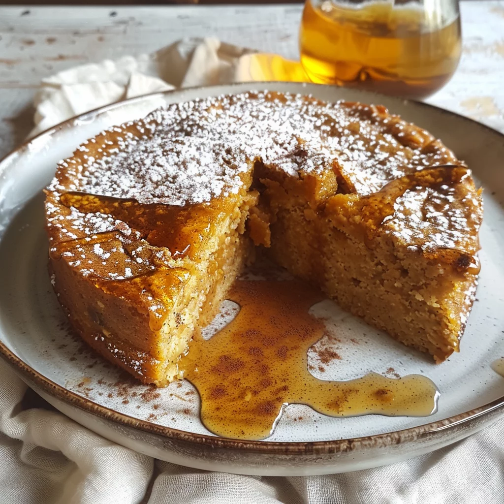 Pastel de Calabaza y Avena Sin Harina
