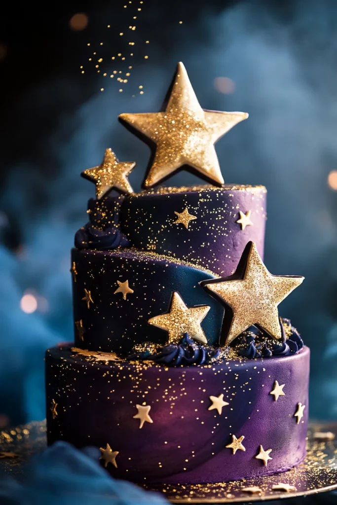 pastel de estrella
