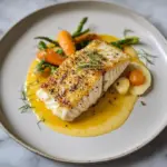 Pescado de Basa con Costra de Parmesano