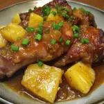 Pierna de Carne en Salsa de Piña
