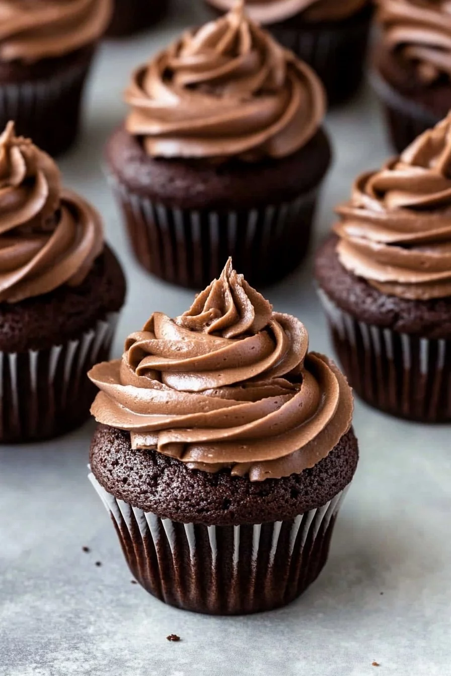 Receta de Cupcakes de Chocolate