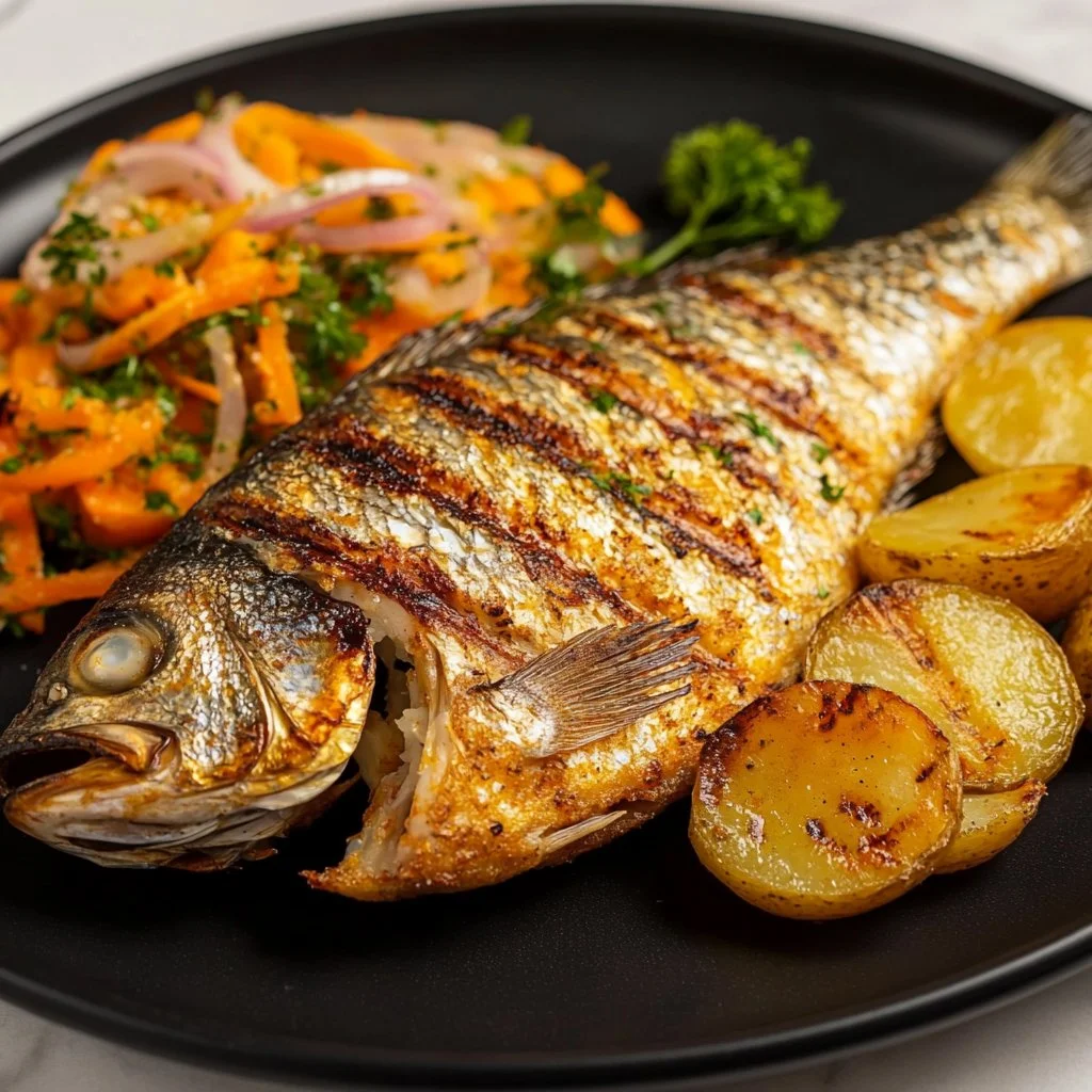 Pescado a la parrilla en horno, receta sabrosa y fácil de preparar