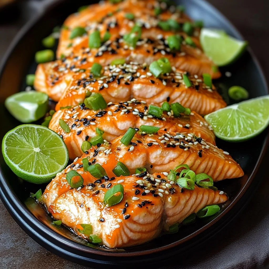 Salmón Bang Bang irresistible preparado en 25 minutos o menos