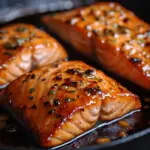 Salmón con Mantequilla y Miel