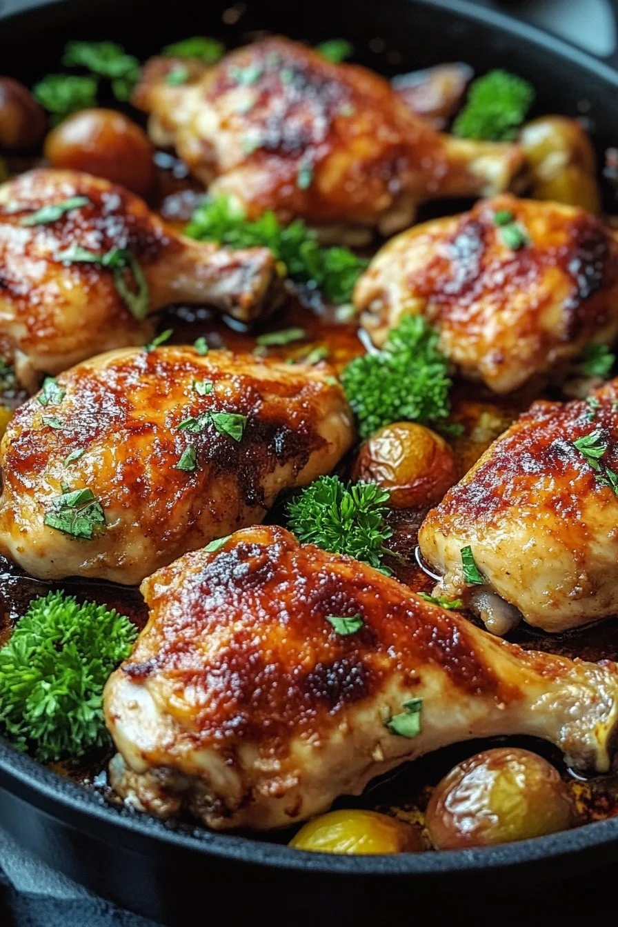Horno Pollo Jugoso Fácil