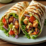 Shawarma de Pollo con Salsa de Ajo Cremosa