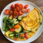 Tortilla de verduras nutritivas