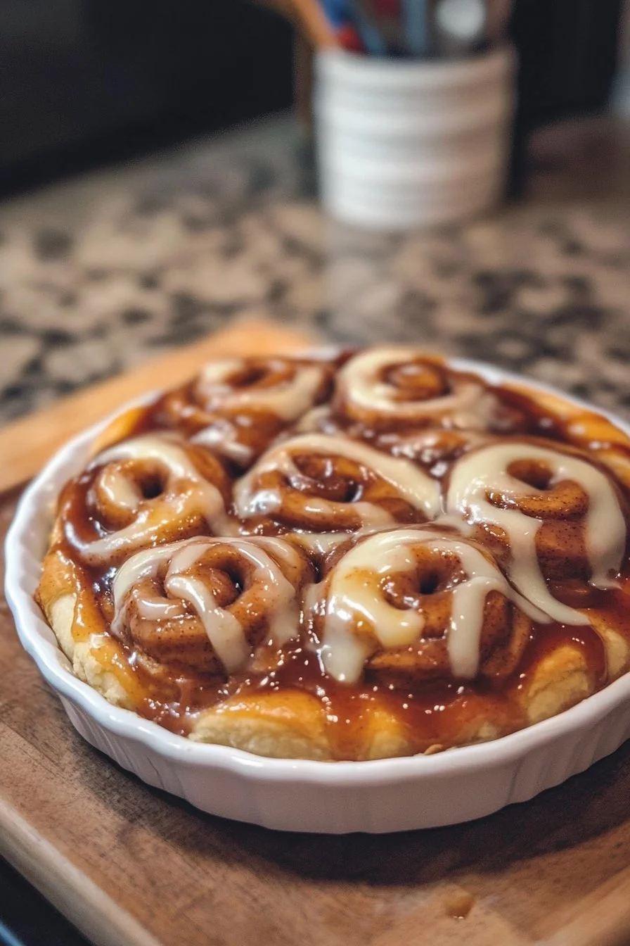 Rollos de Canela de Pastel de Manzana