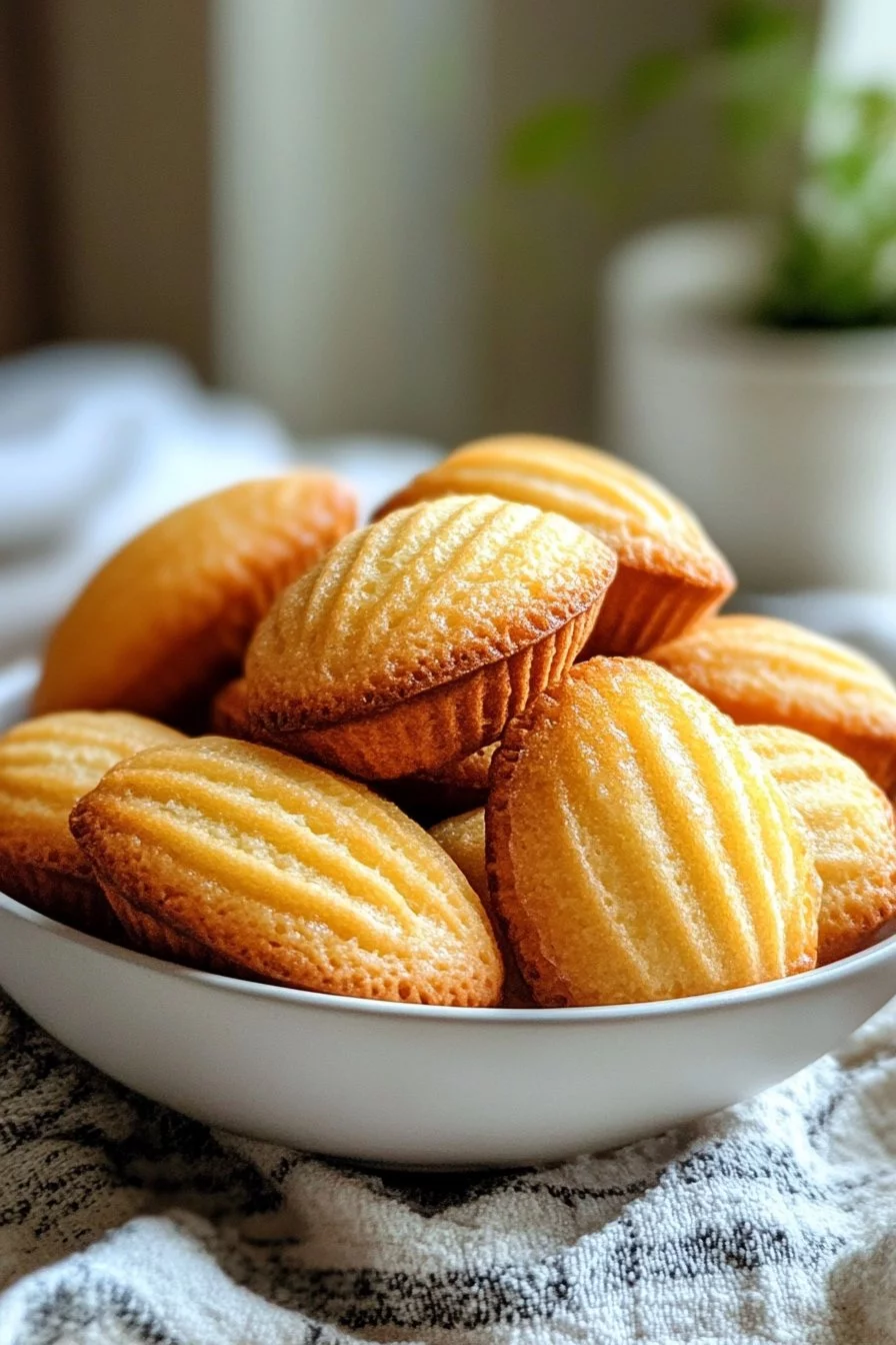 Cómo hacer madeleines, las típicas magdalenas francesas