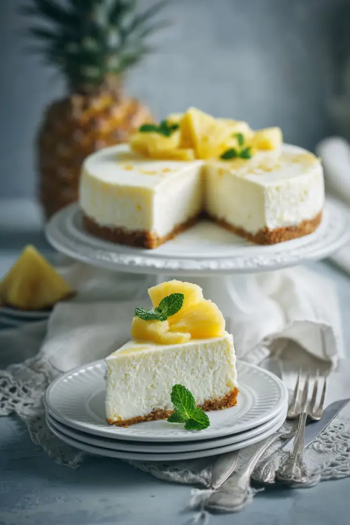 Cheesecake de Piña