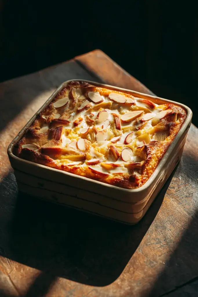 Clafoutis de Ruibarbo