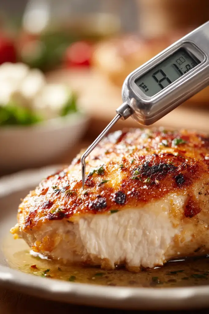 Control de temperatura del pollo