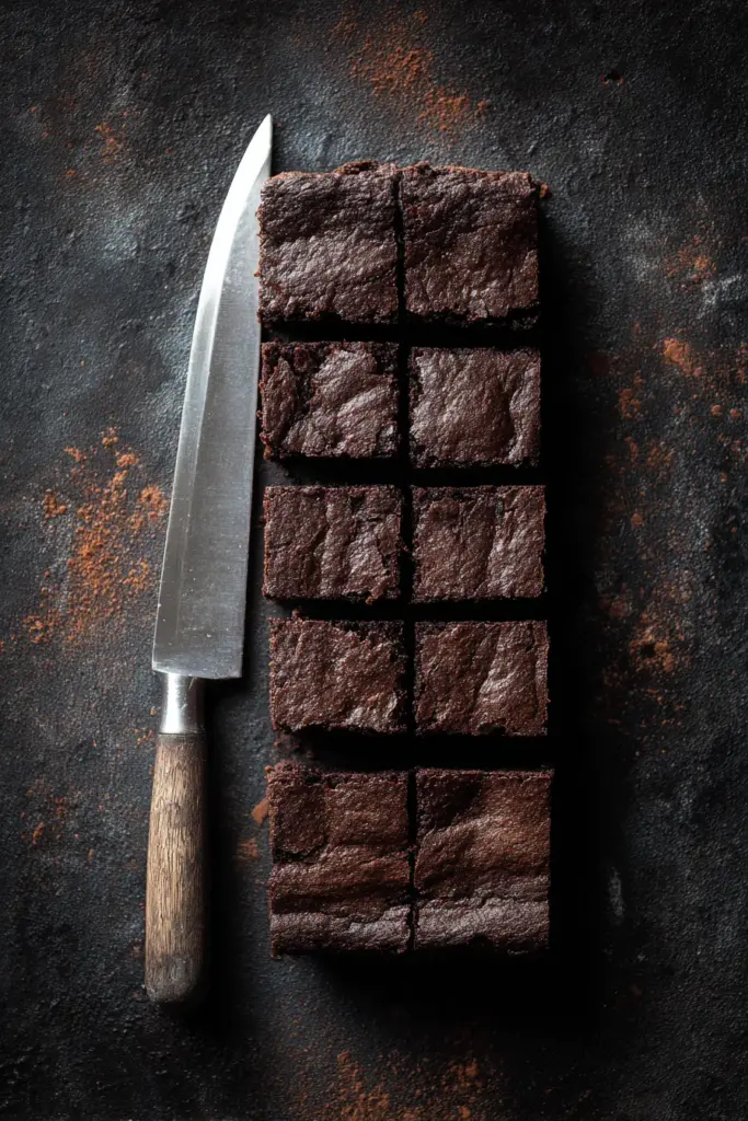 Corte Perfecto de Brownie