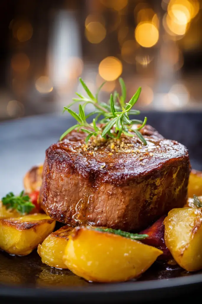 Filete con Patatas