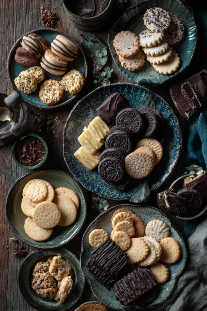 Flatlay de Inspiración de Galletas