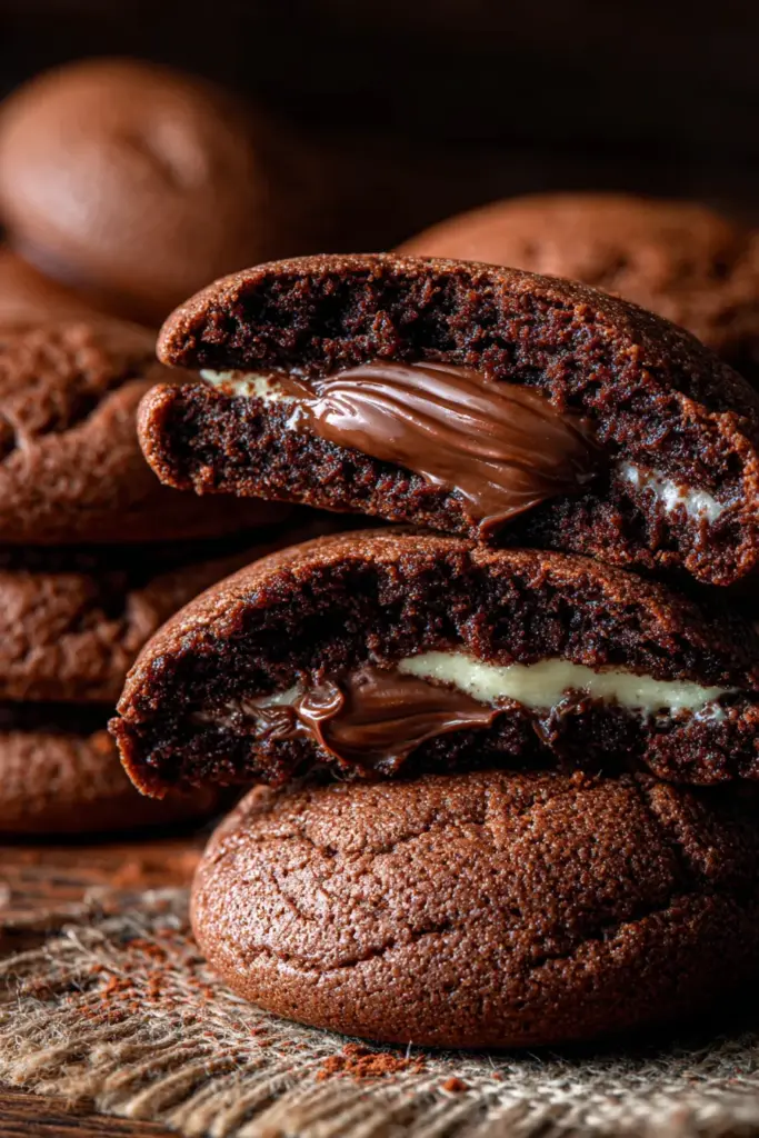 Galletas Rellenas de Nutella