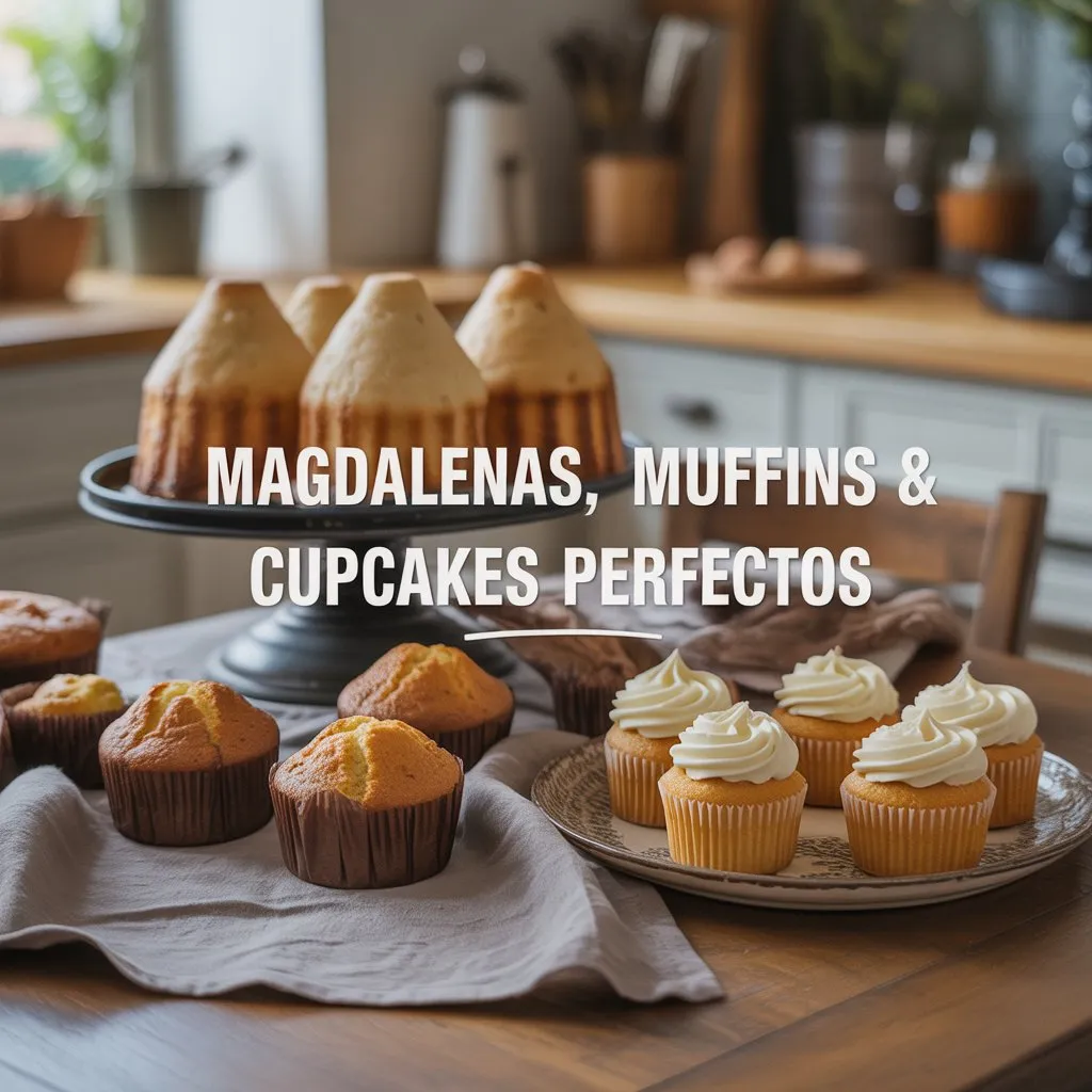 Magdalenas, Muffins & Cupcakes Perfectos