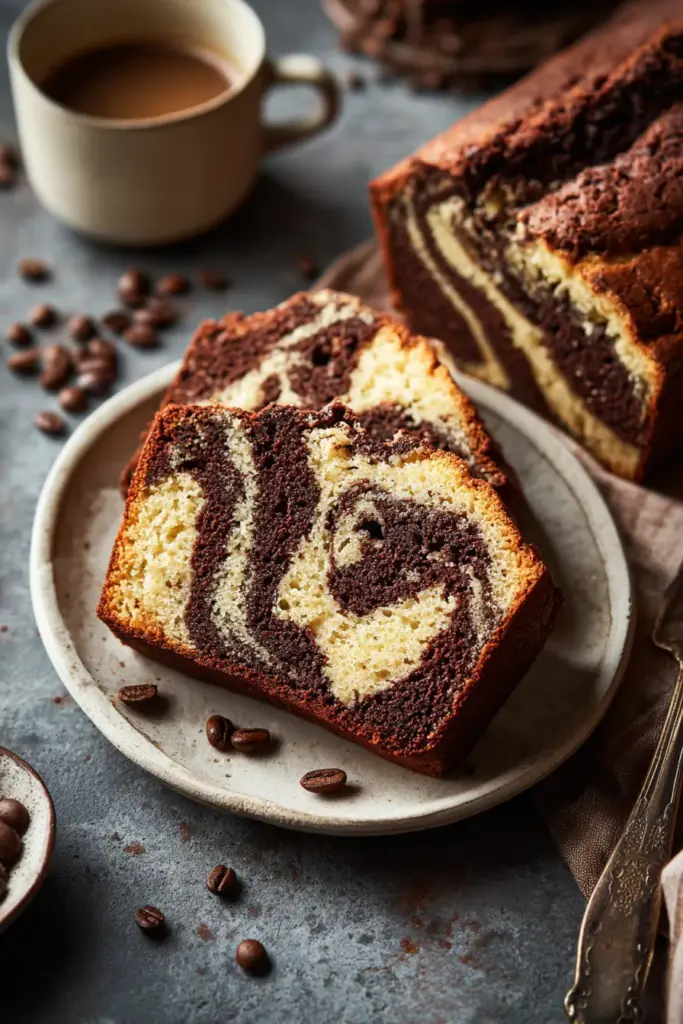 Pastel Marmoleado de Chocolate