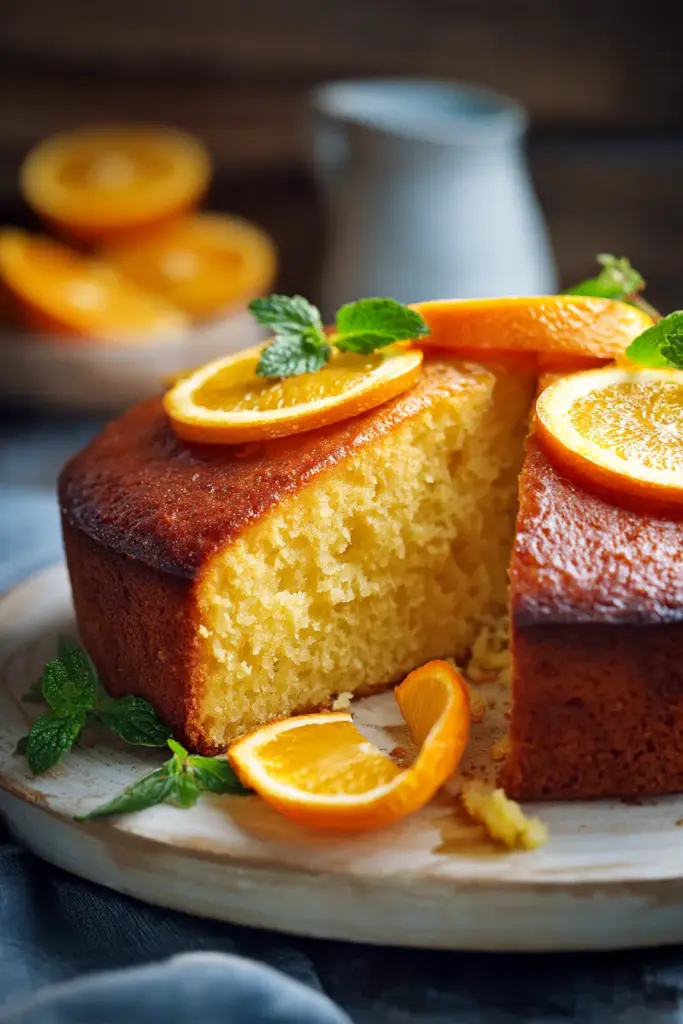 Pastel de Naranja en Licuadora