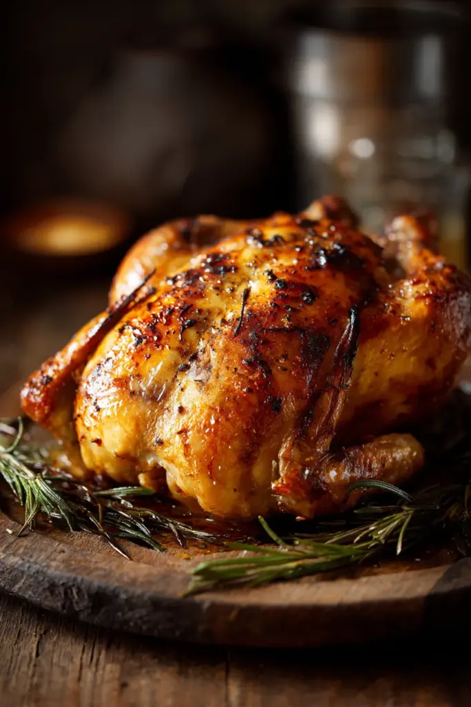 Pollo entero asado