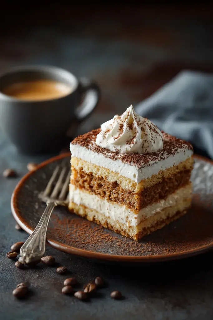 Postre Clásico de Café