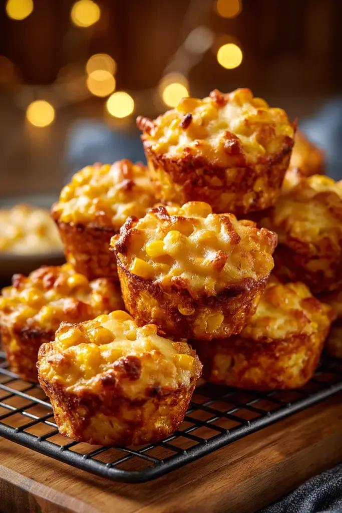 Queso y Maíz Crujiente