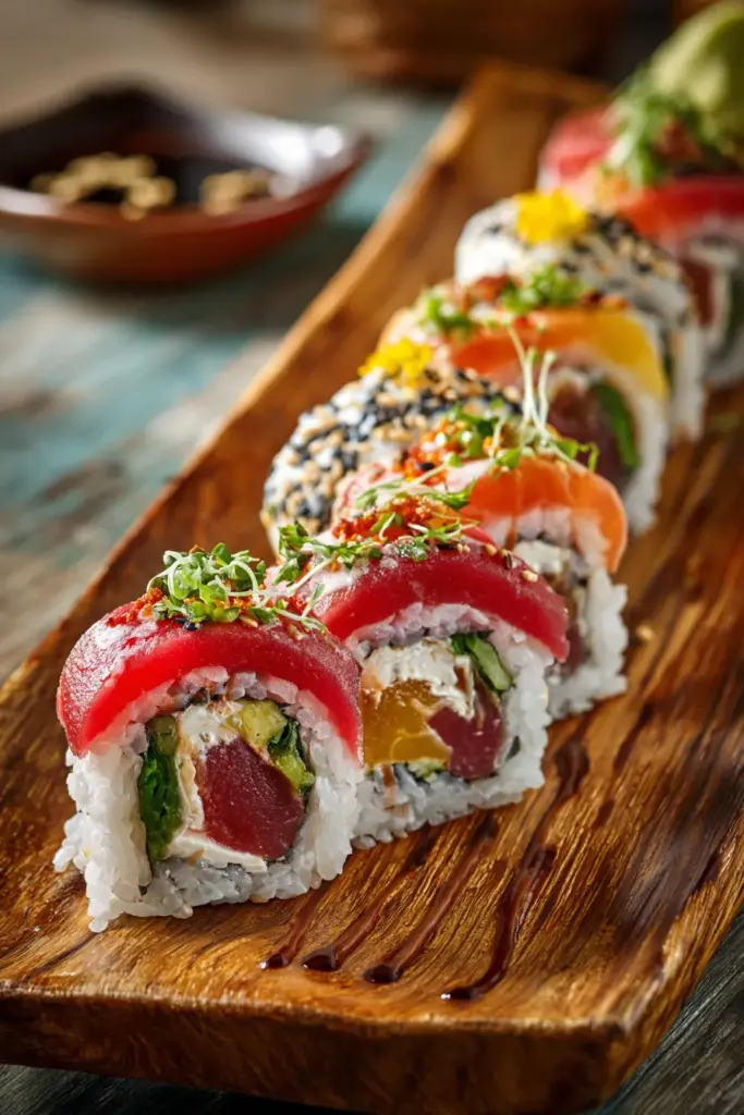 Rollos de uramaki