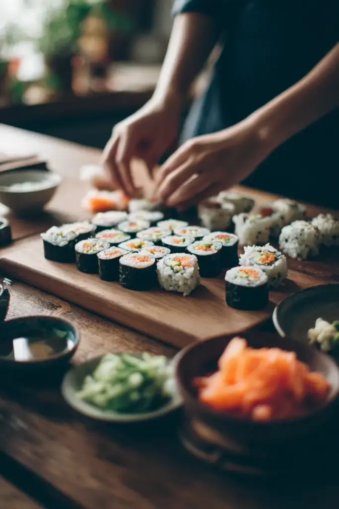 Sushi casero perfecto