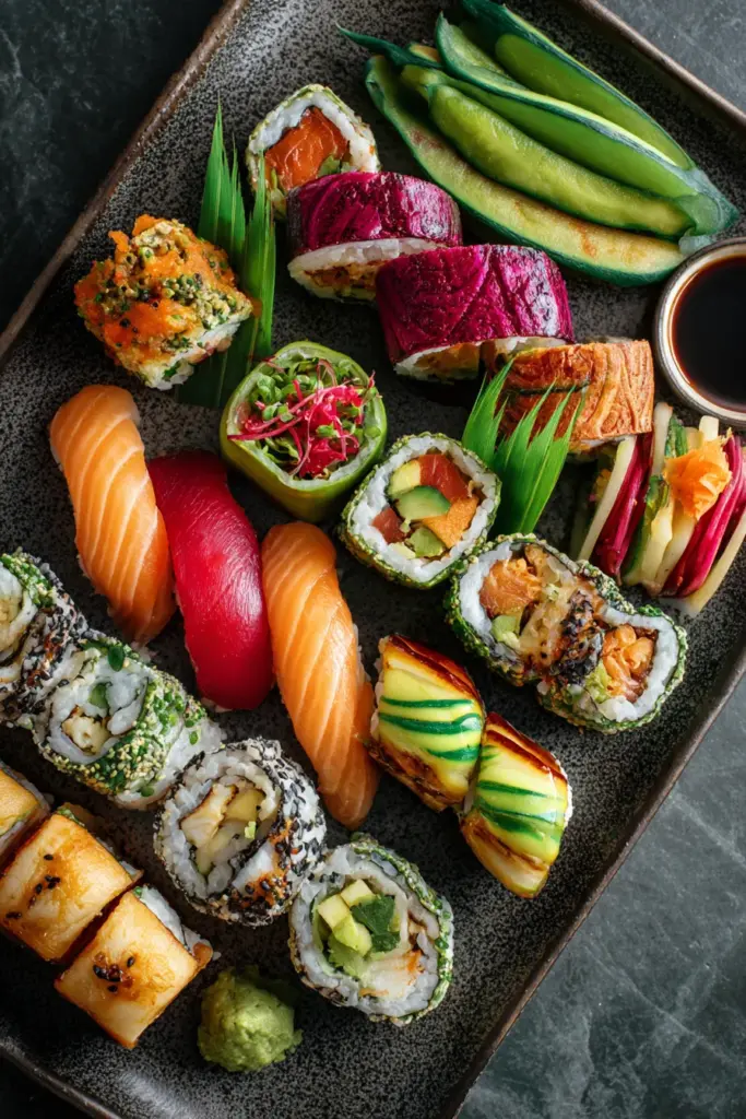 Sushi fácil sin mariscos