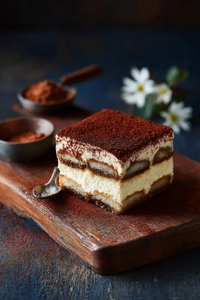 Tiramisú casero